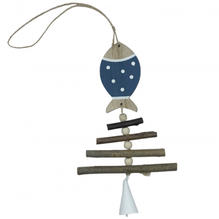 De Vara - Clopotel de vant - Ghirlanda SUMMER FISH, 30cm