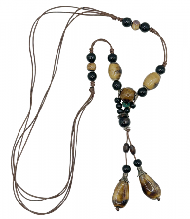 Coliere - Colier ceramica ARIA, Maro