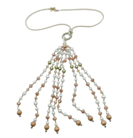 Colier boho din margele si perlute ANAIS [1]