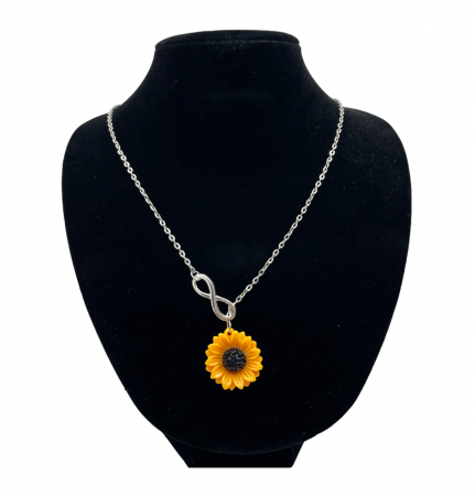 Coliere - Colier cu pandantiv SUNFLOWER