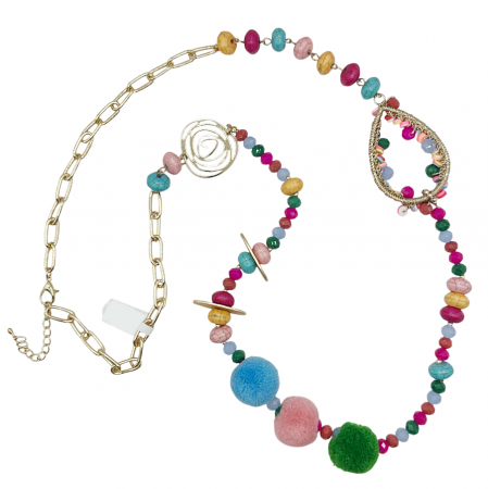 Colier lung cu margele ANNA, Multicolor [1]
