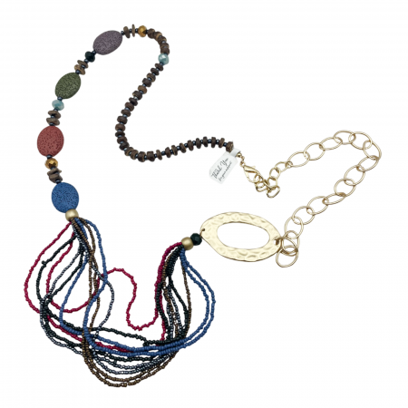 Coliere - Colier lung cu margele CARMELLA, Multicolor