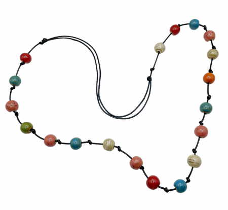Coliere - Colier lung din ceramica BRENDA
