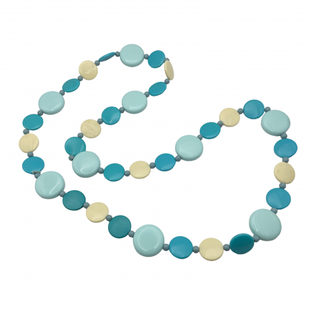 Coliere - Colier lung CELESTE, Bleu turcoaz