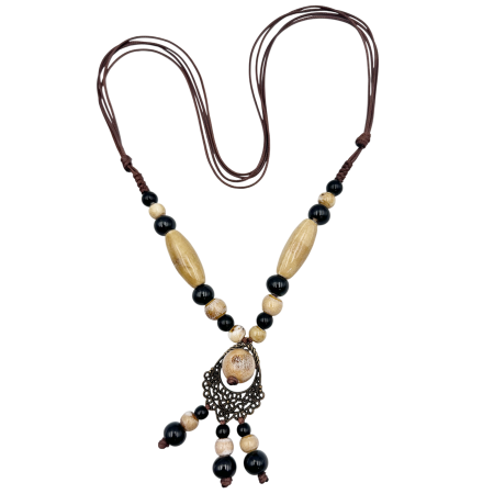 Accesorii Fashion - Colier margele ceramica NOBLE