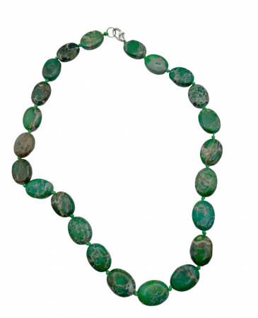 Coliere - Colier scurt cu pietre JADE