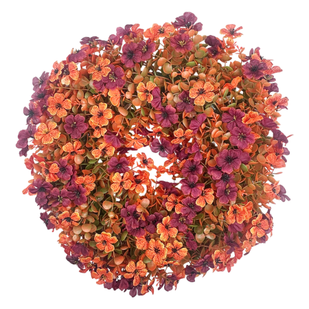 De Sezon - Coronita decorativa de toamna AUTUMN BLOOM, 40 cm