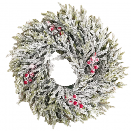 Coronita Craciun Frosted Berries 35cm [1]