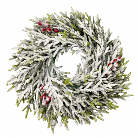 CORONITE & GHIRLANDE - Coronita Craciun Frosted Berries 35cm