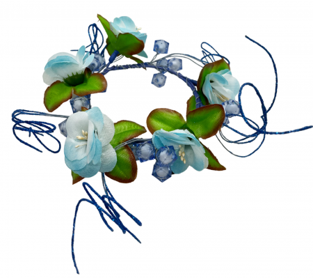 Aromaterapie - Coronita pentru lumanare FLOWERS, 12cm