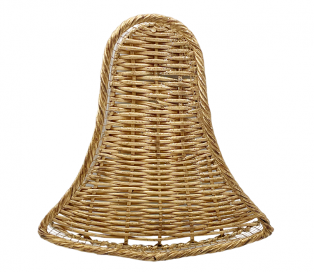 CRACIUN MAGIC - Cos Craciun XMAS BELL, Auriu, 24x26x6cm