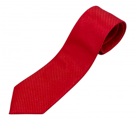 Cravate & Bretele & Papioane Craciun - Cravata CHRISTMAS TIME in cutie metal, Rosu