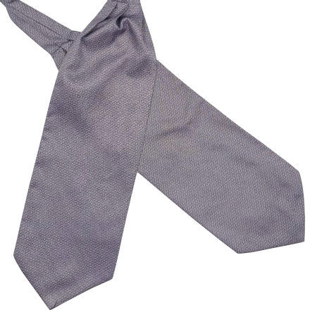 Cravate Ascot - Cravata matase ASCOT JASON, Gri Roz