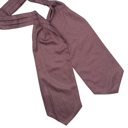 Cravate Ascot - Cravata matase ASCOT LUCKY, Bordo