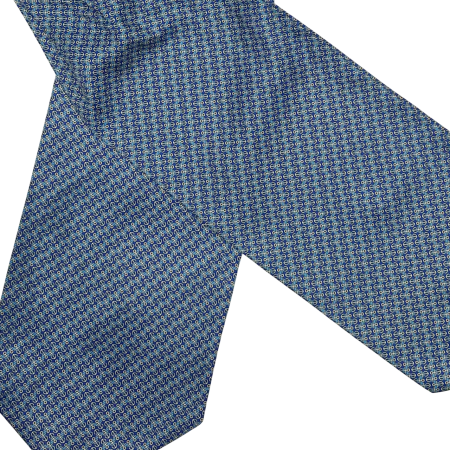 Cravata matase ASCOT ANCHOR, Albastru [2]