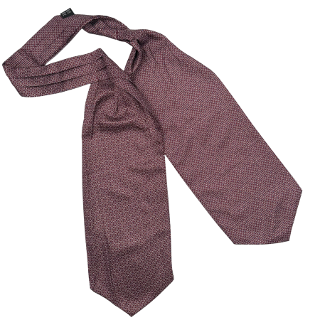 Cravata matase ASCOT LUCKY, Bordo [2]