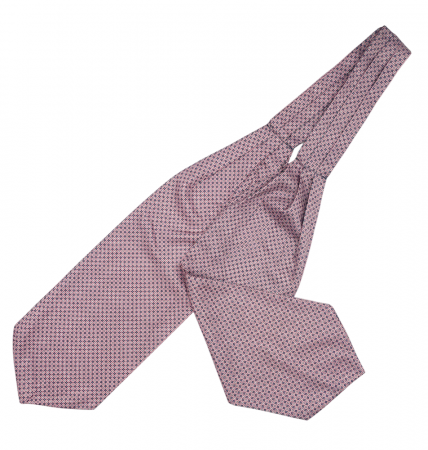Cravate Ascot - Cravata matase ASCOT FREDDIE, Roz Bleumarin