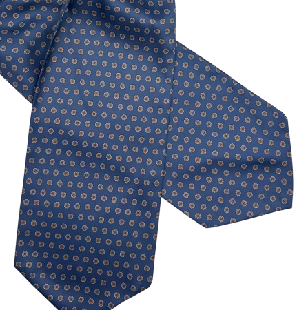 Cravata matase ASCOT BARNABY, Bleumarin [2]
