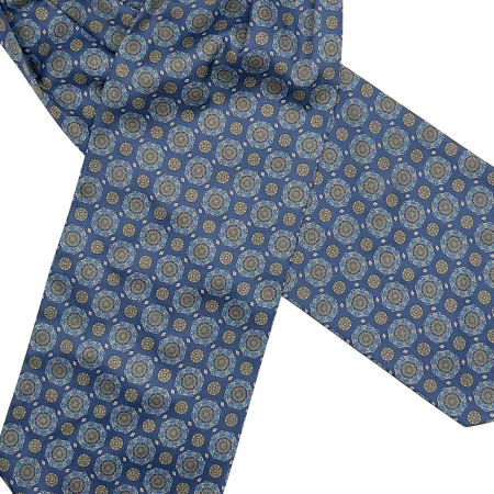 Cravata matase ASCOT CESAR, Bleumarin [1]