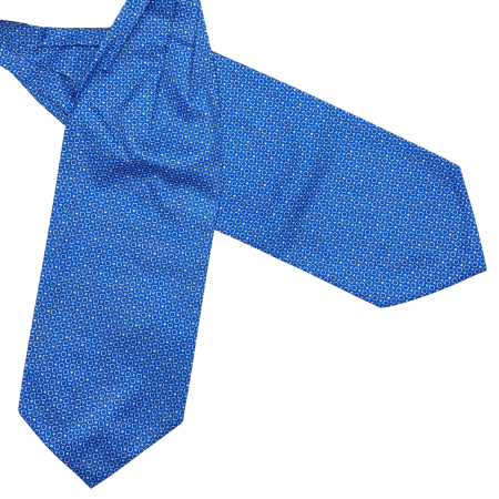 Cravate Ascot - Cravata matase ASCOT LEONARDO, Albastru