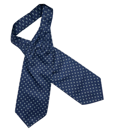 Cravata matase ASCOT FRANCO, Bleumarin [2]