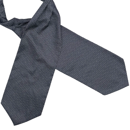 Cravate Ascot - Cravata matase ASCOT TOMMASO, Bleumarin