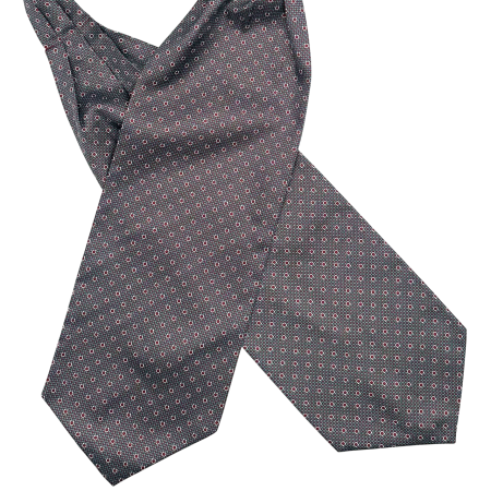 Cravate Ascot - Cravata matase ASCOT TOMMASO, Bordo Verde