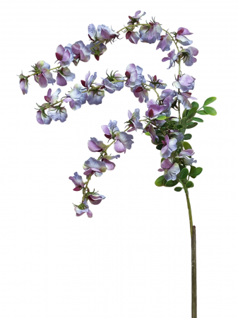 Creanga Glicina artificiala WILMA, Mov, 100cm [3]
