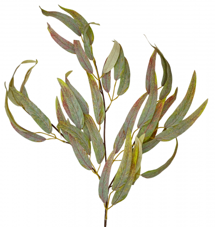 DE TOAMNA - Creanga cu frunze artificiale WILLOW, Verde, 63cm