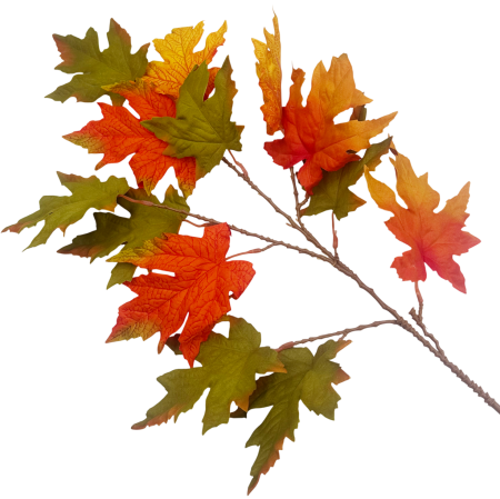 Creanga decorativa de toamna cu frunze AUTUMN [2]