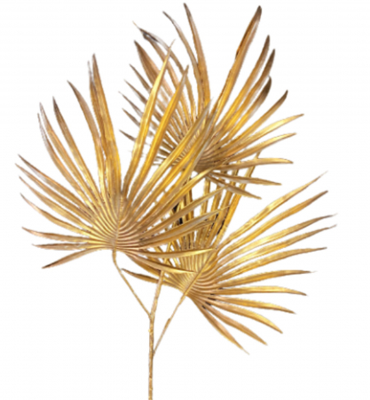 Creanga decorativa ALMA, Auriu, 70cm [3]