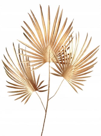 Flori Artificiale - Creanga decorativa ALMA, Auriu, 70cm