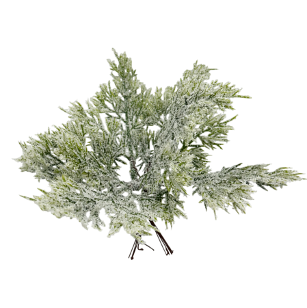 Colectia Dulce De Craciun - Pick Crengute decorative de tuia cu zapada artificiala FREEZY