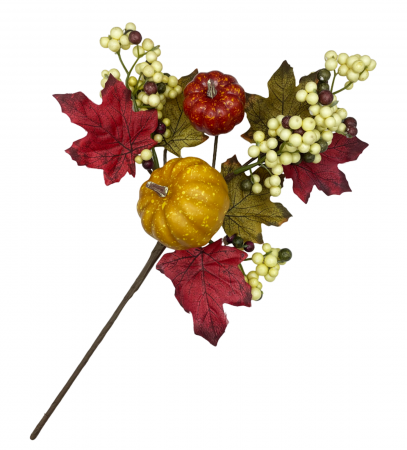 DE TOAMNA - Crenguta decor de toamna LEANN, 38cm