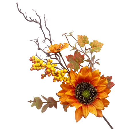 Crenguta decorativa cu floarea soarelui AUTUMN SUN [1]