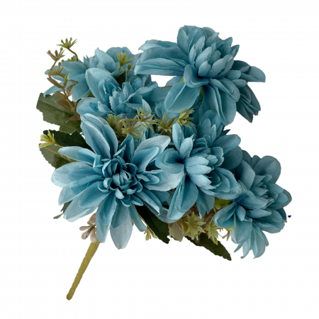 De Vara - Flori artificiale DARYL, Albastru, 35cm