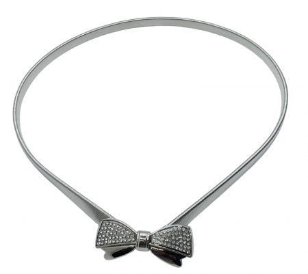 ACCESORII UTILE - Curea metalica Stretch CASSIE, Argintiu