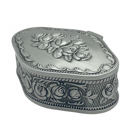 Cutie pentru bijuterii ELIZABETH, Antimoniu, 9x6x3cm [2]