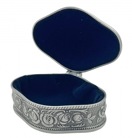 Cutie pentru bijuterii ELIZABETH, Antimoniu, 9x6x3cm [1]