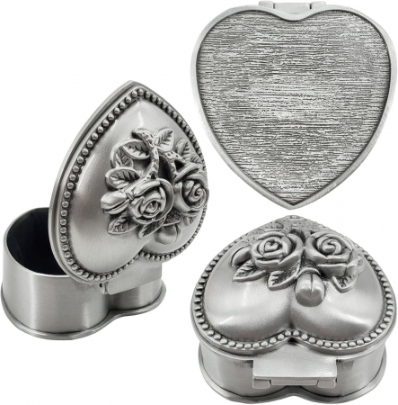 Cutie pentru bijuterii CAMILLE, Antimoniu, 5x3cm [1]