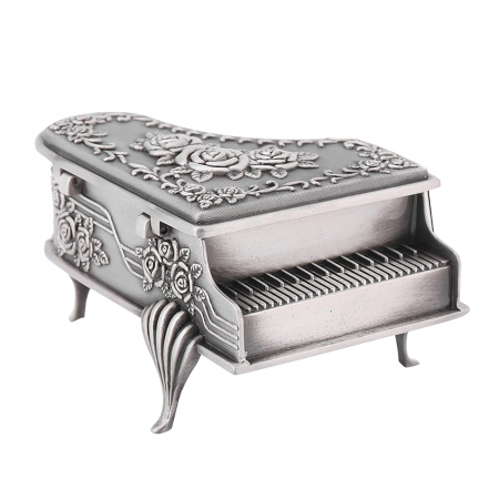 Cutie pentru bijuterii PIANO, Antimoniu, 9x6x5cm [5]