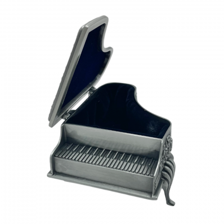 Cutie pentru bijuterii PIANO, Antimoniu, 9x6x5cm [2]