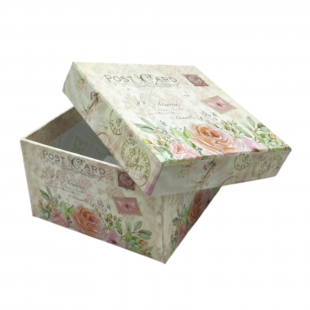 Cutie cadou ROSES, 11x11x6.5cm [2]
