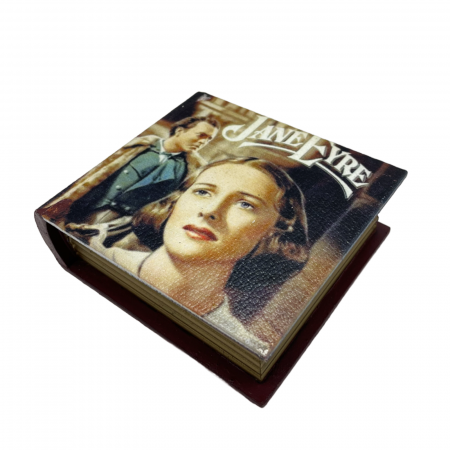 Cutie tip carte ANTIQUE, Lemn, 11x10x4cm [4]