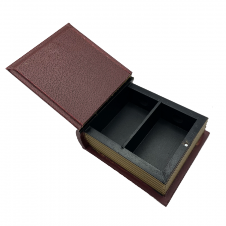 Cutie tip carte ANTIQUE, Lemn, 11x10x4cm [2]