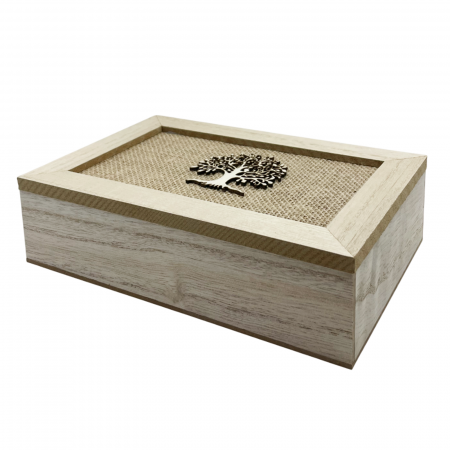 Cutie lemn TREE OF LIFE, 21x14x5.5cm [2]