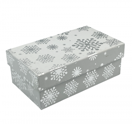 Cutie cadou Craciun MAGIC, Argintiu, 17x10x6.5cm [2]