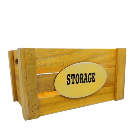 Cutie depozitare Storage lemn 24x34x18cm [0]