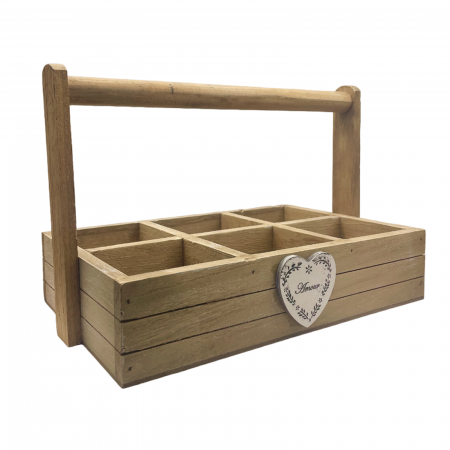 Depozitare Alimente & Condimente - Cutie depozitare KITCHEN BOX, 19x30cm, Lemn