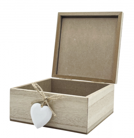 Cutie lemn TREE OF LIFE, 15x15x7cm [1]